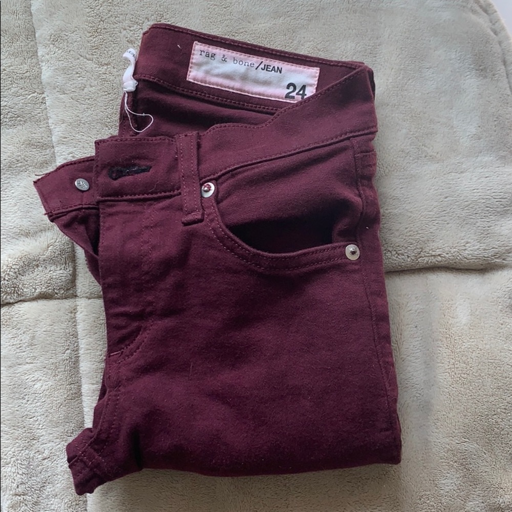 Rag & bone skinny jeans